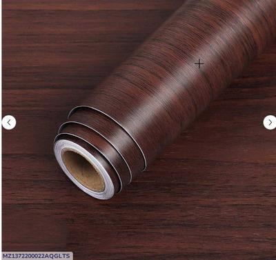 Brown 3D Calligraphy Wallpaper - 2 Pcs for Stylish Ambiance