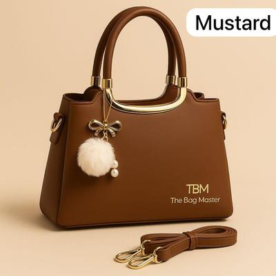 Stylish Women's Rexine Hand Bag - 1 Pc in Multiple Colors