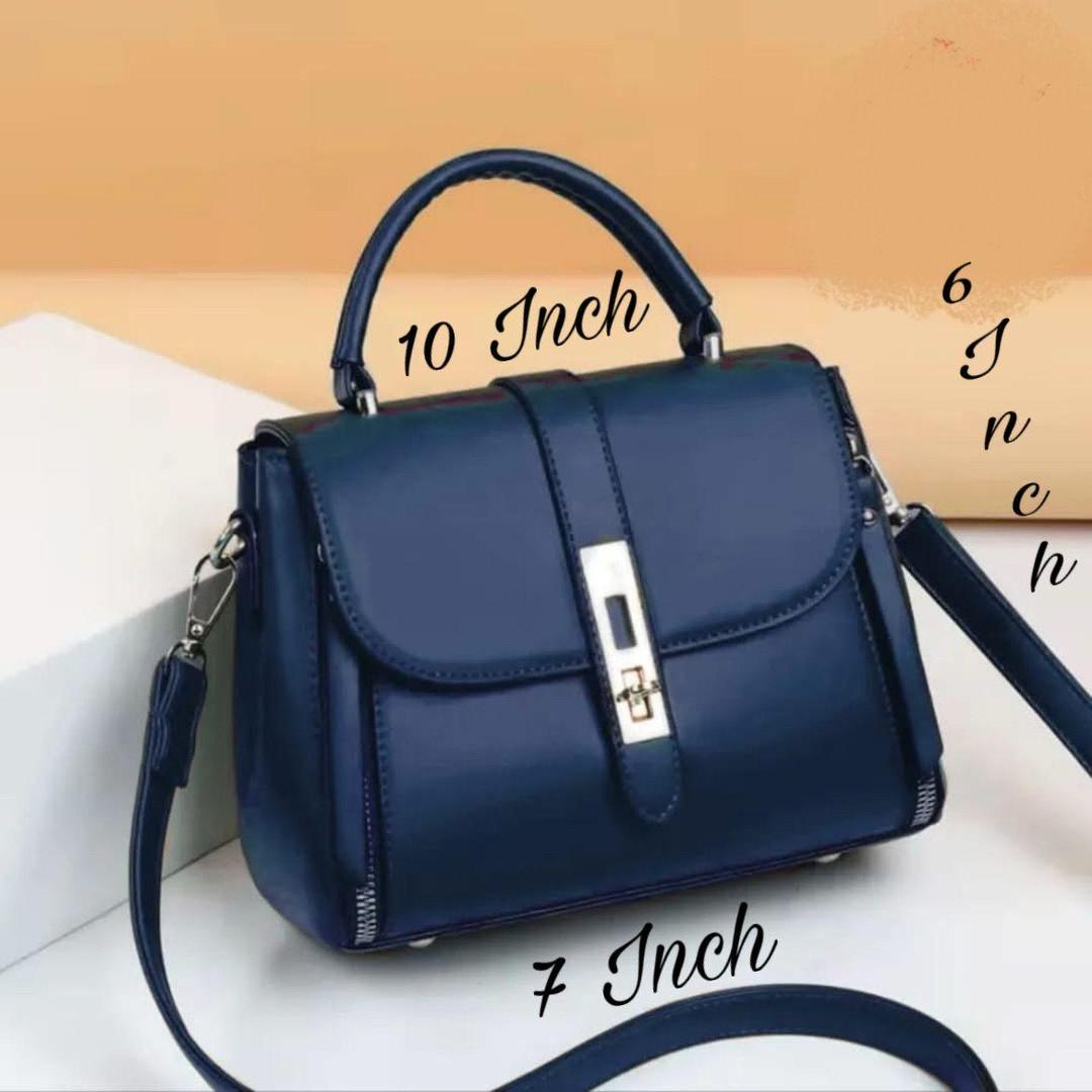 Girl's Stylish Black Crossbody Bag - 1 Pc Fashion Accessory