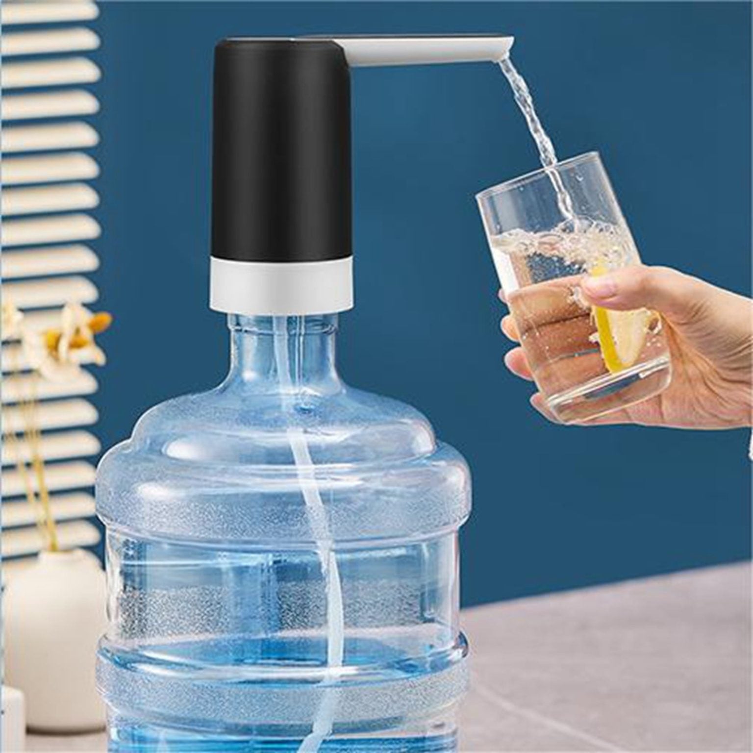 Drinking Water Bottle Pump Automatic Drinking Water Pump Mini Portable Household Water Dispenser Usb One Click Drinking Water ^^