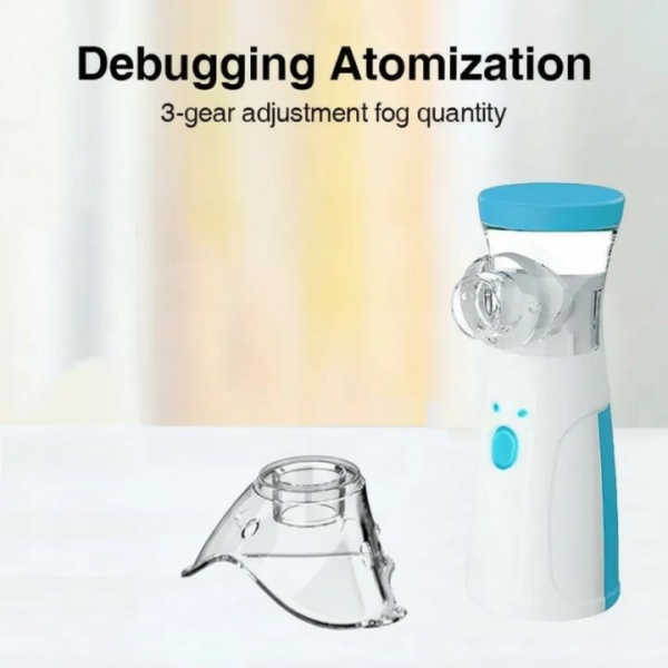 Mesh Nebulizer Machine For Kids And Adults, Handheld, Mesh Technology Portable, Soundless, And Effective Respiratory Solution ^^