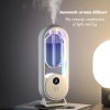 Rechargeable 5-mode Aromatic Diffuser – Timed Essential Oil Air Freshener For Bedroom, Living Room & Bathroom 50m  ^^l