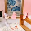 Mini Led Clamp Lamp – Portable Usb-powered Desk Light With Adjustable Flexible Neck, Strong Clamp Base, Eye-friendly Flicker-free Lighting For Home, Office, Bedside & Travel ( Random Color)  ^^