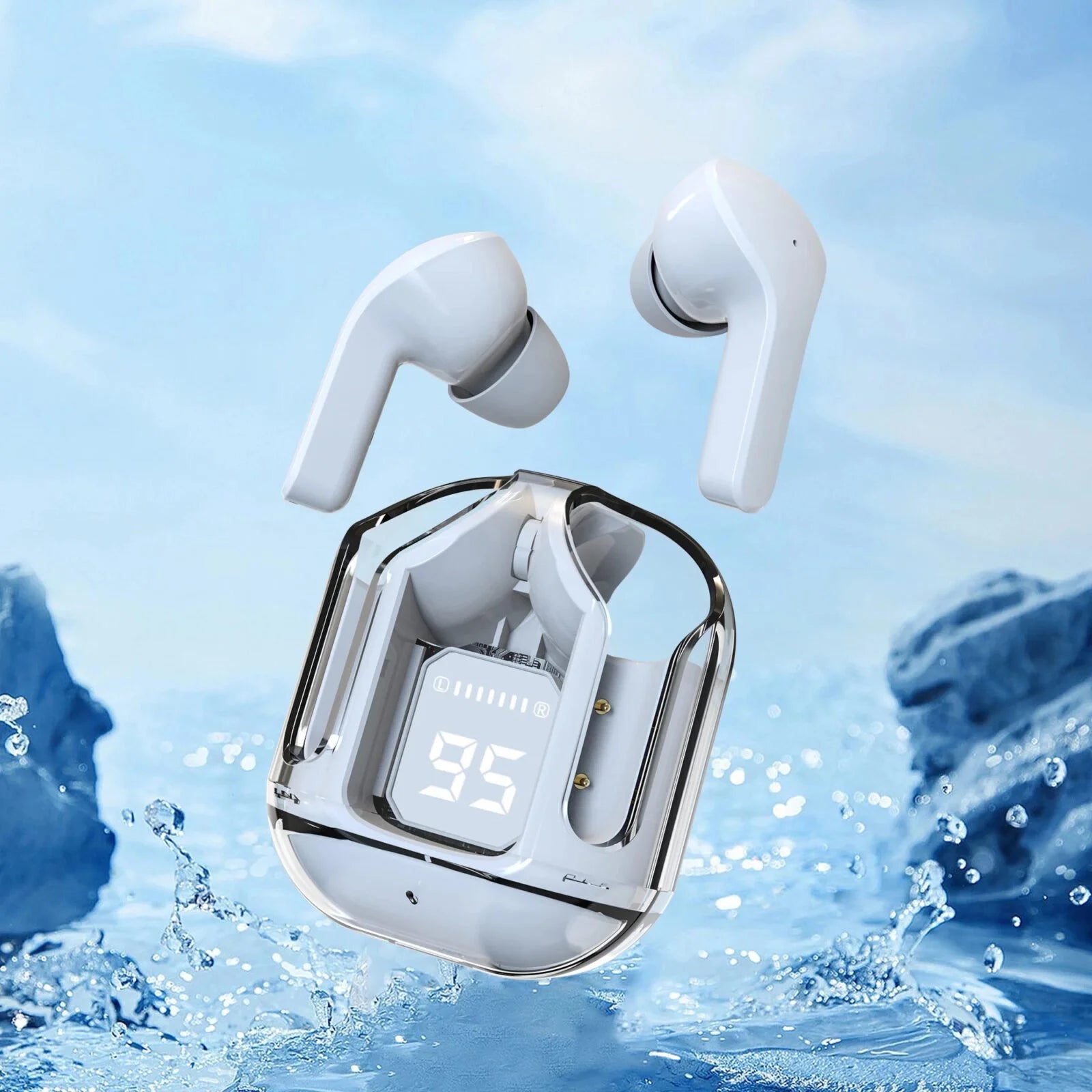 Air 31 TWS Transparent Earbuds Bluetooth 5.3V (Random Color) ()