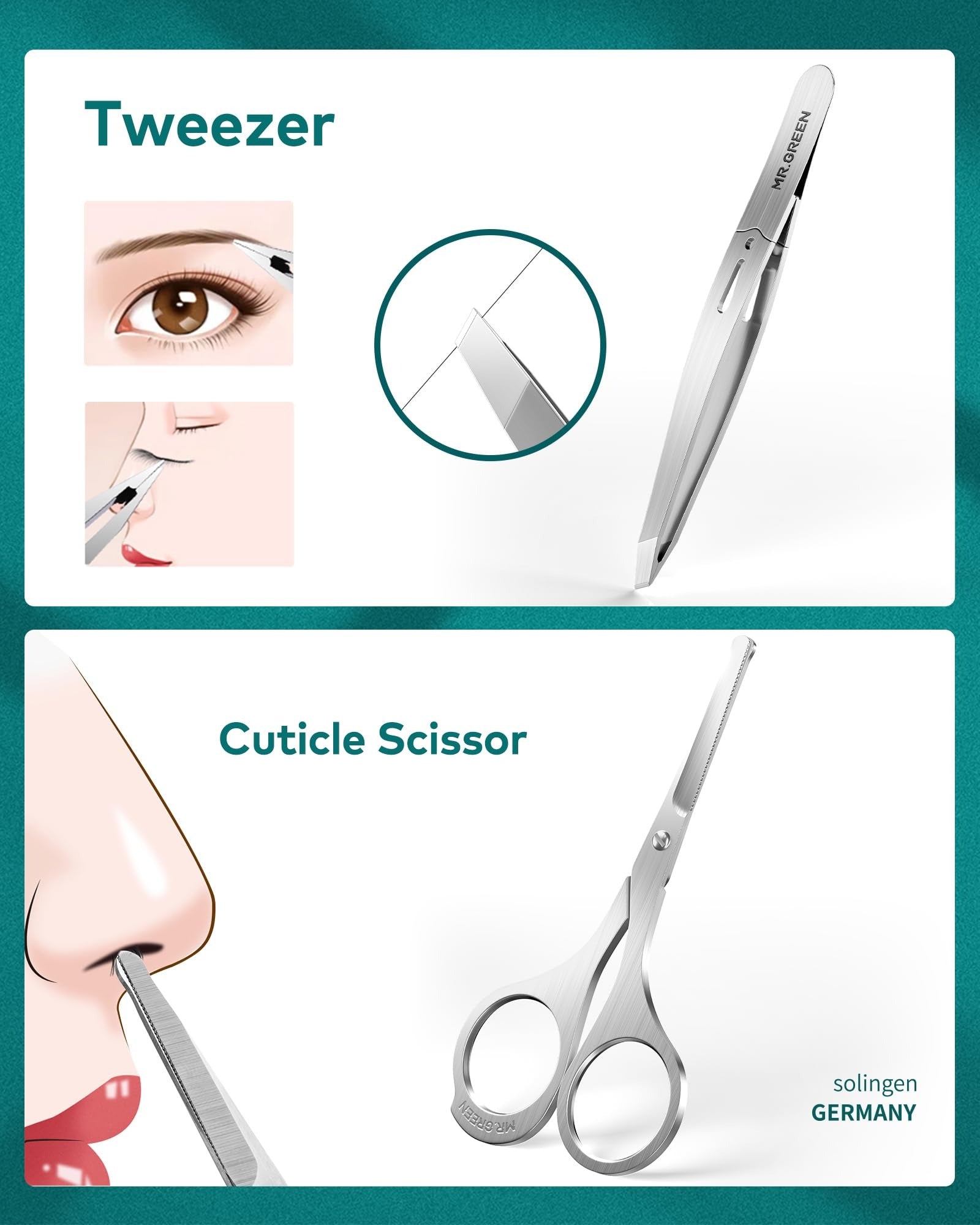 Premium Manicure & Pedicure Kit – Stainless Steel Nail Clippers Set with Grooming Tools for Hand, Foot & Facial Care – Travel Case Included ( 10 PCS Creative Smiley Nail Tool Set ) ^^