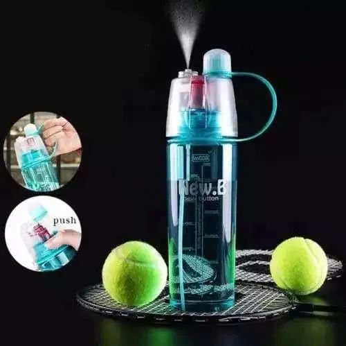 Easy to Carry School office Sports Summer Spray Water Bottle Portable Water Cooling Spray Cup Large Capacity +ar