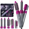 Blow Dryer Hair Comb Curling Wand Detachable Brush Kit Negative Ion Straightener Hair Curler ( Random Color) ^^