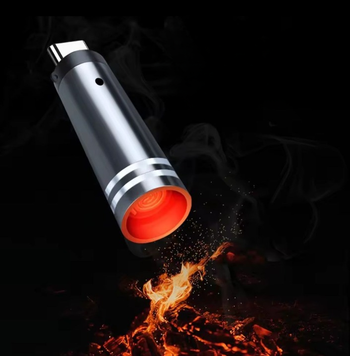 Portable Cigarette Lighter – Windproof USB Plug & Play Rechargeable Car Lighter, Easy One-Touch Ignite, Compact & Durable Design for Everyday Use ^^