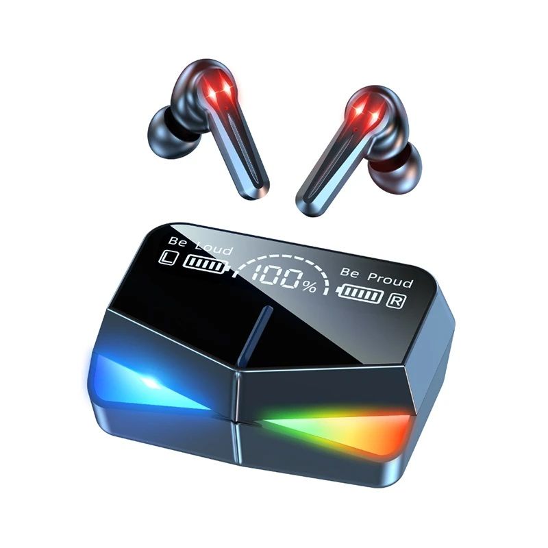 M28 TWS Bluetooth Earphone Wireless Headphones Earbuds Blutooth Handfree Headsets With Charging Box/M28 Bluetooth Earbuds 5.3 Gaming Earbuds +ar