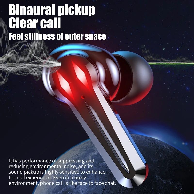 M28 TWS Bluetooth Earphone Wireless Headphones Earbuds Blutooth Handfree Headsets With Charging Box/M28 Bluetooth Earbuds 5.3 Gaming Earbuds +ar