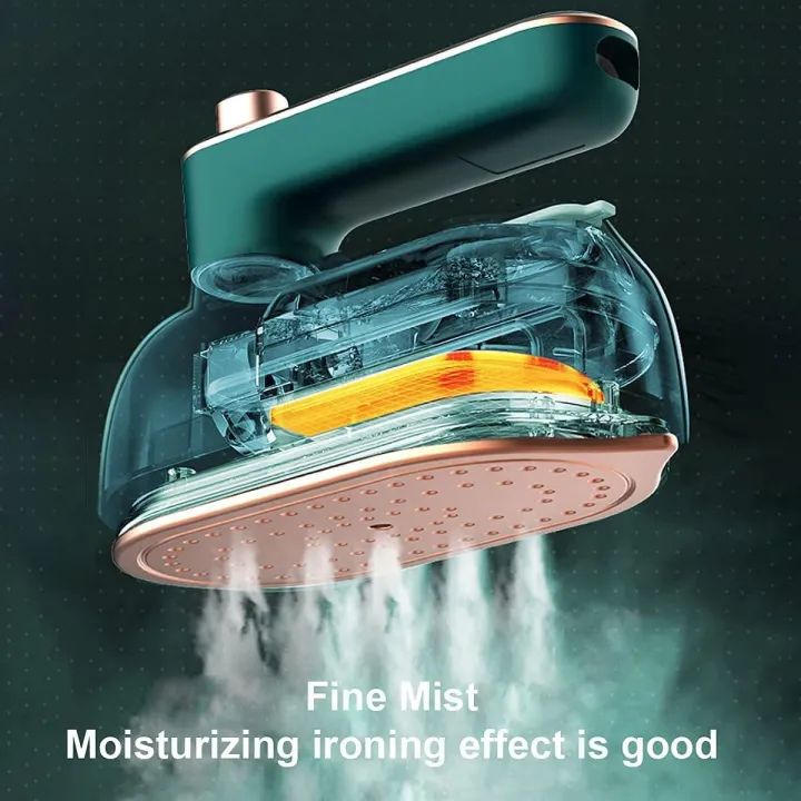 Mini Professional Steam Iron Handheld Portable Garment Steamer Wet Dry Ironing Machine Portable Electric Iron Steamer Clothes +ar