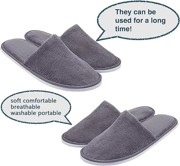 Random Color Soft Cotton Slippers For Men and Women +ar