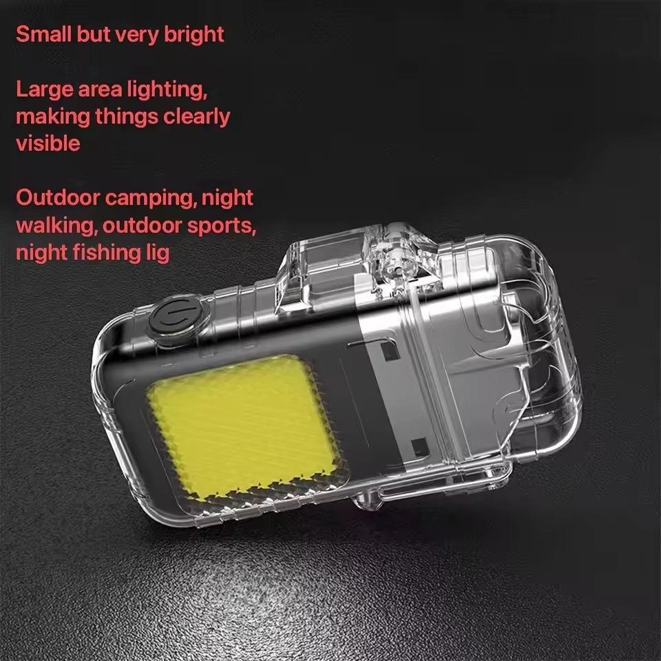 Rechargeable Electronic Ignition Lighter with LED Flash Light +ar
