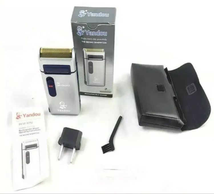Rechargeable Shaver & Beard Trimmer Yandou SV-W301U +ar