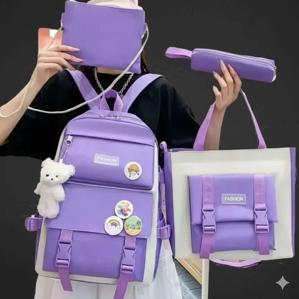 Girls fashion high quality 4 pcs